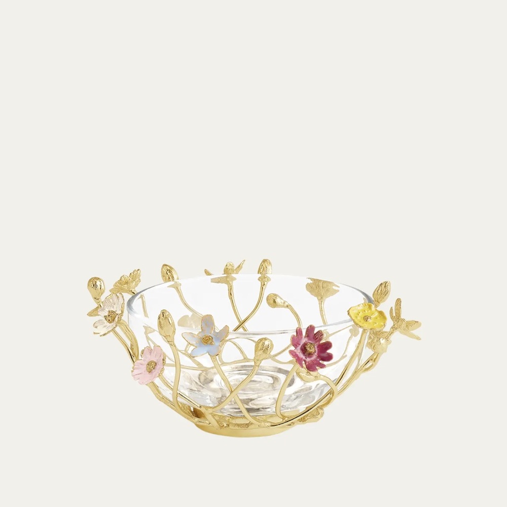 Michael Aram wildflowers bowl NWT